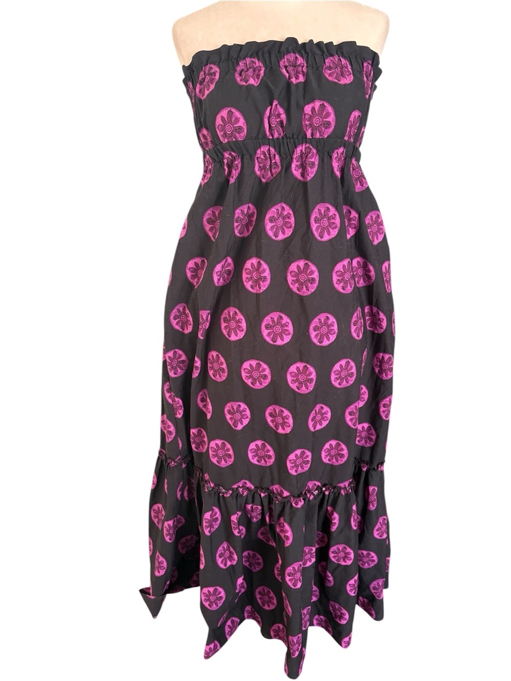Free People Leanna Strapless boho tube maxi dress - Picture 5 of 15